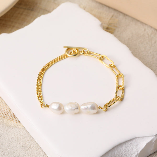 Perlen Baroque - Armband