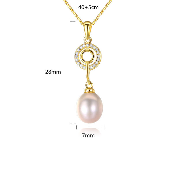 Elegant Perlen - Halskette